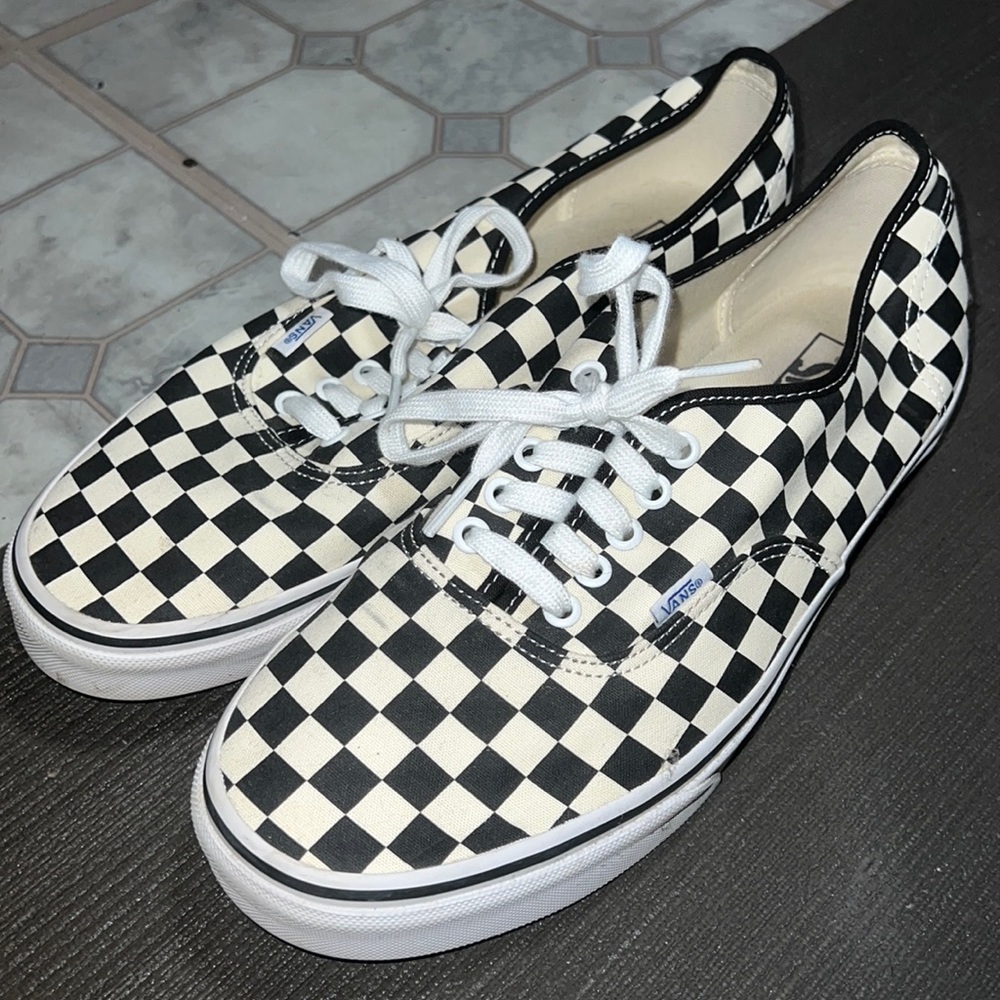 Checkered Vans
